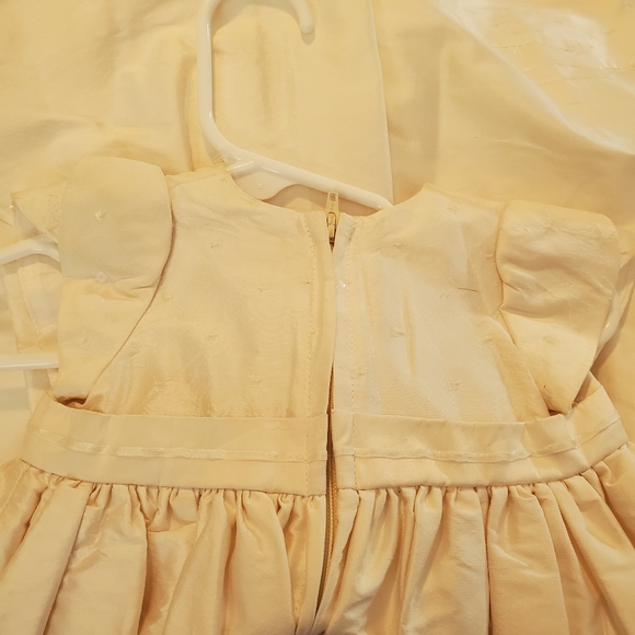 New Size 3M Silk Ivory Christening Gown - Picture 8 of 11